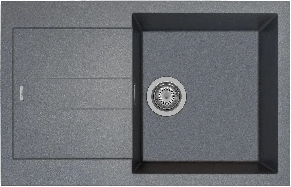 Фото товара: Rivelato LUMO LM-7850 titanio, мойка, гранит, серый
