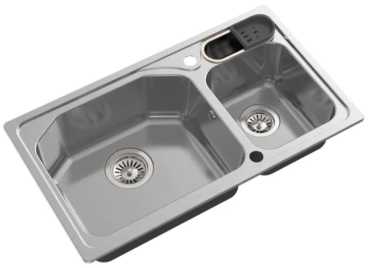 Фото товара: Oulin OL-H9818 (F&P), мойка, нержавеющая сталь
