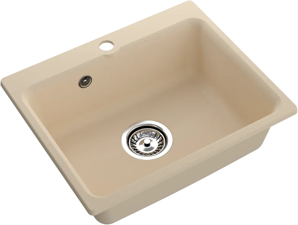 Детальное фото товара: ЭкоМ М-520, мойка, мрамор, бежевый