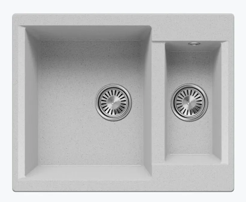 Фото товара: Polygran BRIG-620, мойка, мрамор, светло-серый 314