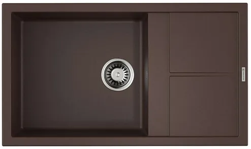 Фото товара: Omoikiri Sumi 86-DC, мойка, гранит, темный шоколад