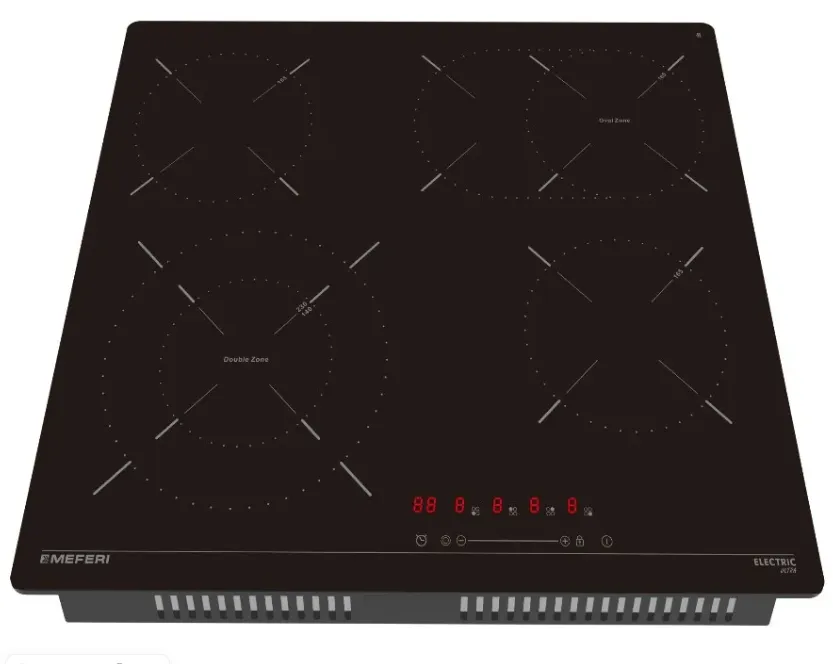 Детальное фото товара: MEFERI MEH604BK ULTRA стеклокерамическая поверхность