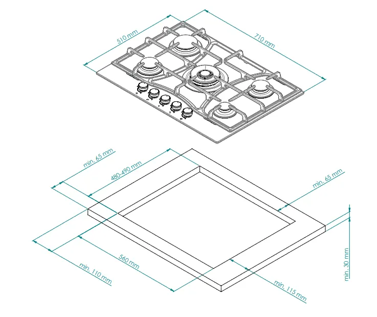 Схема встраивания