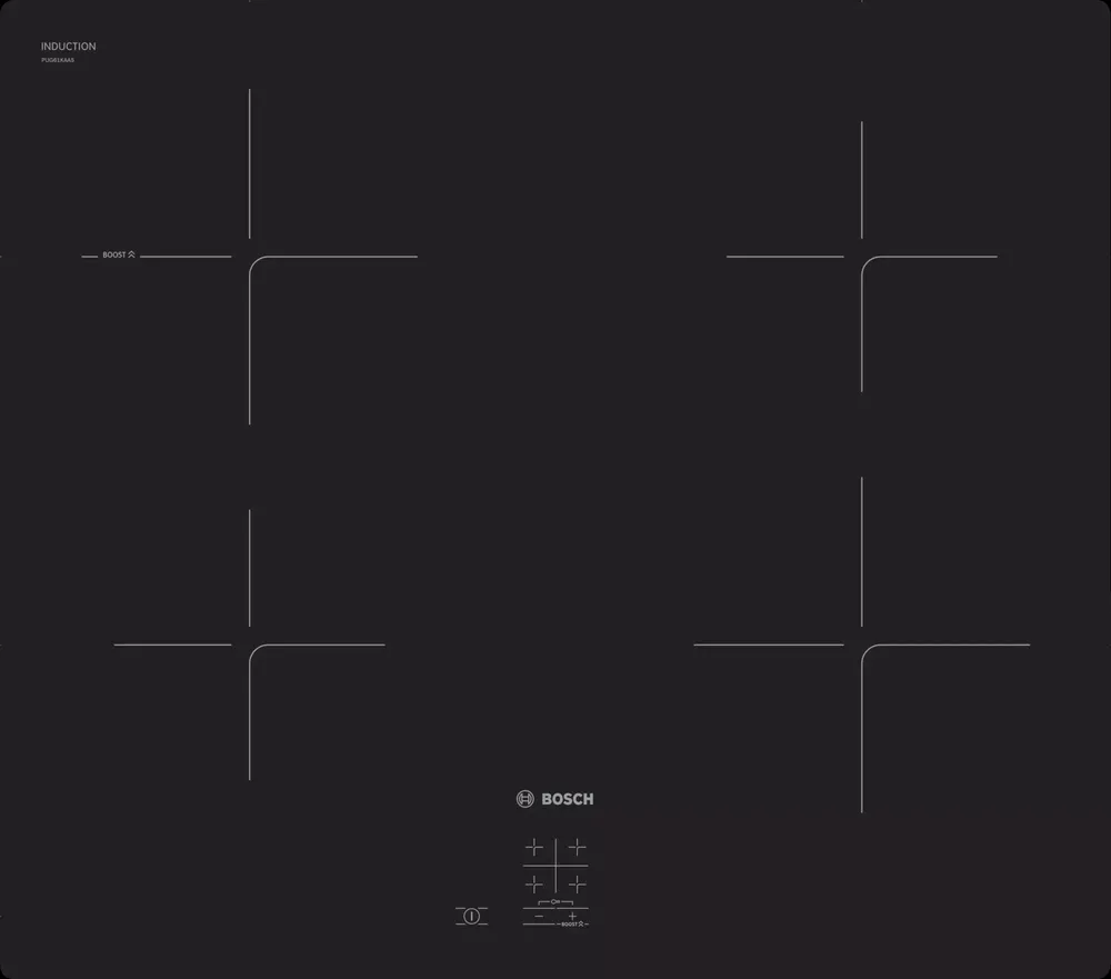 Фото товара: Bosch PUG61KAA5E индукционная поверхность