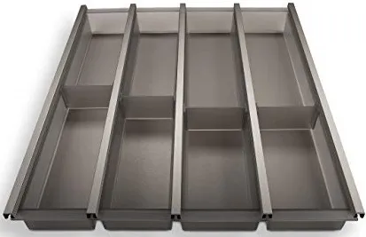 Фото товара: Ninka Cuisio Aqua 500, Tandem Box Blum, DWD XP, Nova Pro Grass, лоток для столовых приборов, черный