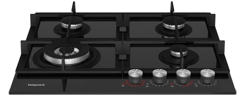Детальное фото товара: Hotpoint HGSL 62 F/BK газовая поверхность