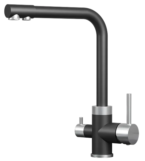 Фото товара: GRANULA 5015 смеситель, нержавеющая сталь, турмалин