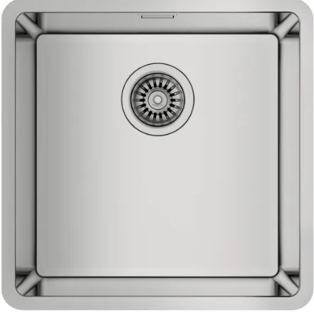 Фото товара: Teka BE LINEA RS15 40.40, мойка, нержавеющая сталь полированная