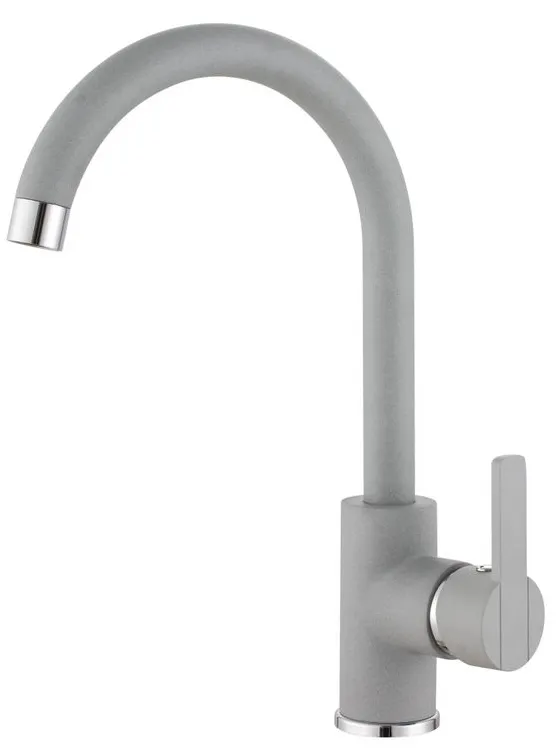 Фото товара: ALVEUS GENESIS TONIA G81 CONCRETE, смеситель, гранит, серый