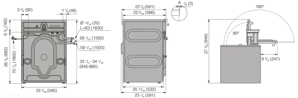 Детальное фото товара: ASKO TDC1773VF.S