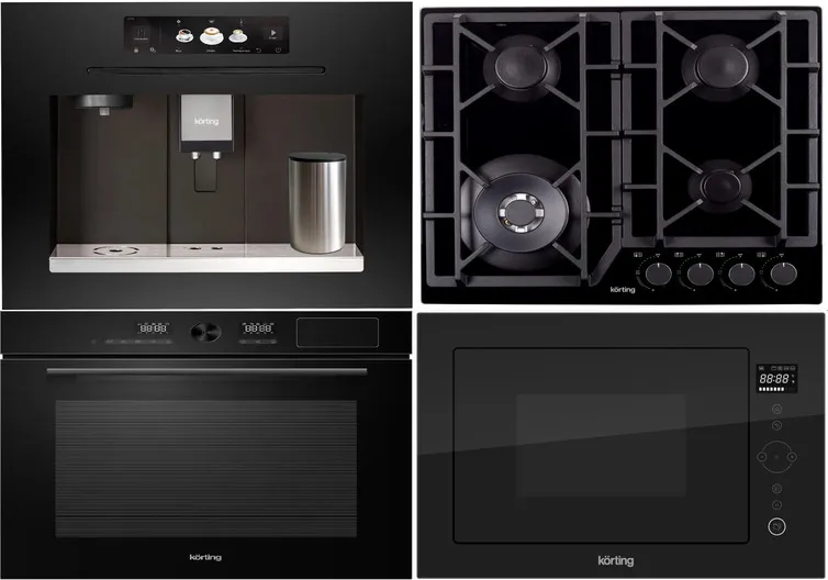 Фото товара: KORTING HGG 6919 CTN + OKB 1650 GN STEAM + KMI 825 TGN + KCM 9830 BCG