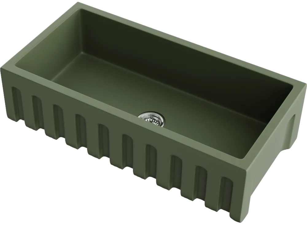 Детальное фото товара: Omoikiri Mikura 91 OL, мойка, керамика, olive