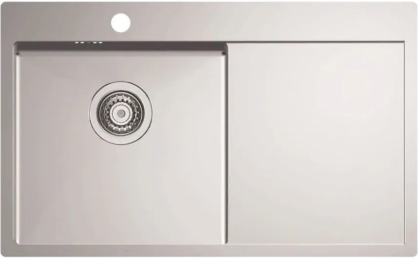 Фото товара: ALVEUS QUARTO 30 BRS-90, мойка, нержавеющая сталь брашированная (в комплекте с сифоном 1130551)