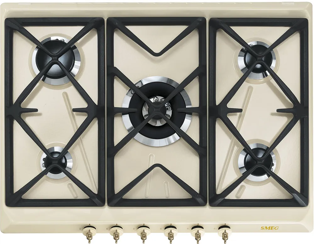 Фото товара: Smeg SRV876POGH газовая поверхность