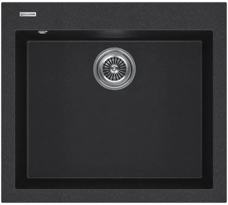 Фото товара: KUCHENSTERN OBEN 60, мойка, гранит, антрацит