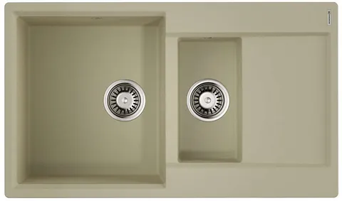 Фото товара: Omoikiri Daisen 86-2-BE, мойка, гранит, ваниль