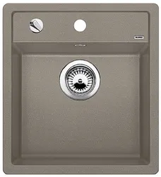 Фото товара: Blanco Dalago 45, мойка, гранит, серый беж с клапаном-автоматом