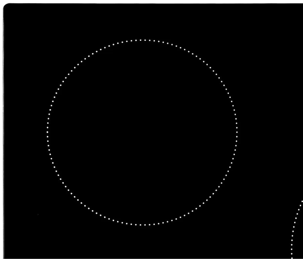 Детальное фото товара: LEX EVH 430B BL стеклокерамическая поверхность