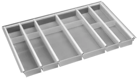 Детальное фото товара: Ninka Cuisio Aqua 800, Innotech Hettich, лоток для столовых приборов, графит