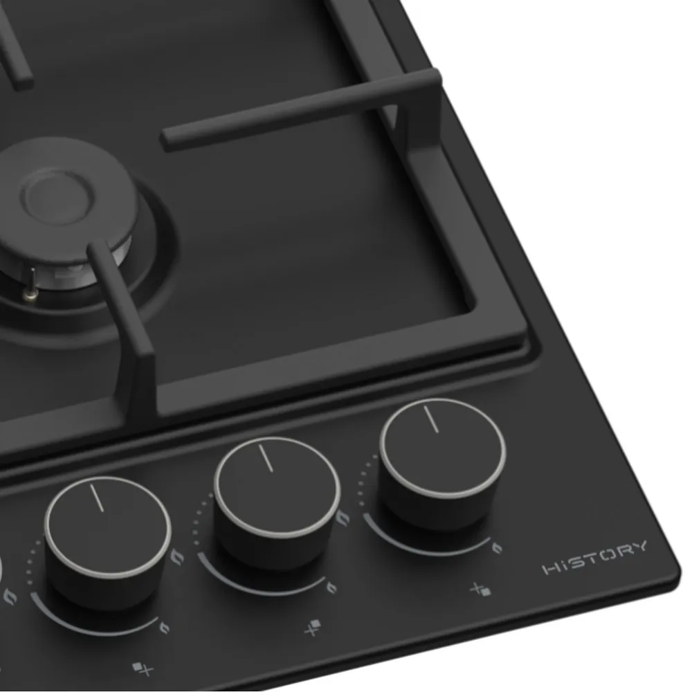 Детальное фото товара: HISTORY HGE 640M FBK газовая поверхность