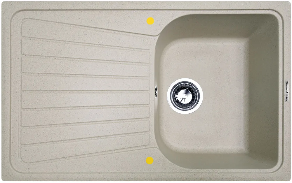 Фото товара: Zigmund & Shtain KLASSISCH 790, мойка, речной песок  