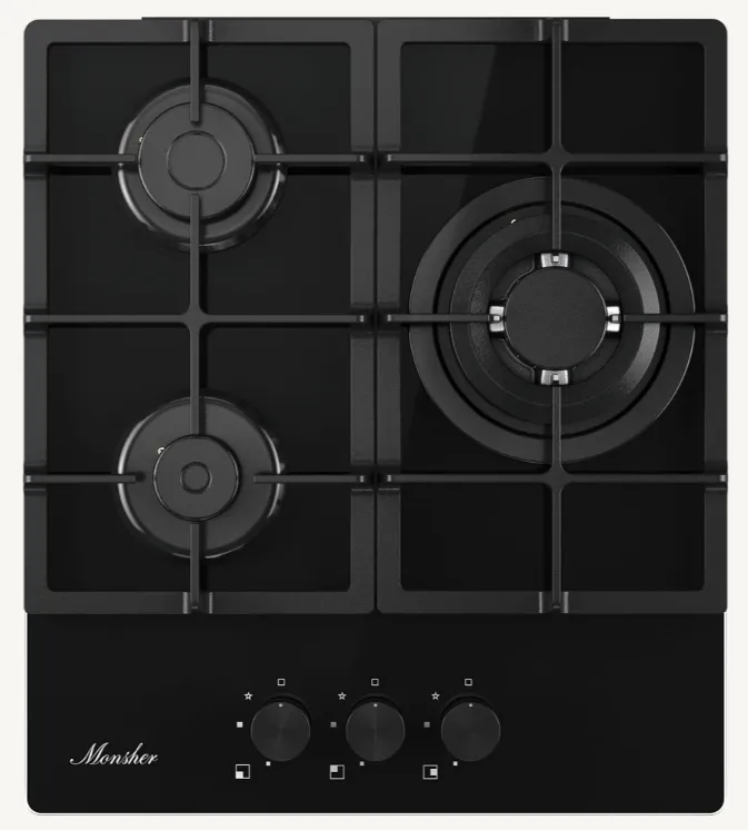 Фото товара: Monsher MGG 43 Noir газовая поверхность