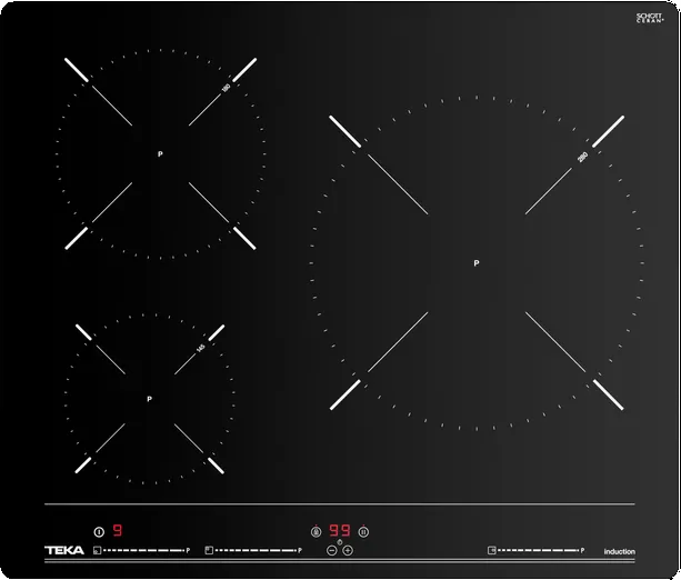 Фото товара: Teka IBC 63010 MSS BLACK индукционная поверхность