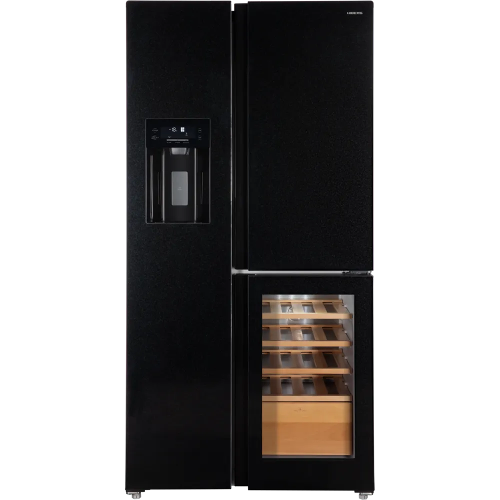 Фото товара: HIBERG i-RFS 750G B Inverter Wine