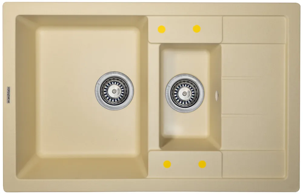 Фото товара: Ecoshtein RECHTECK 781.5, мойка, гранит, шампань