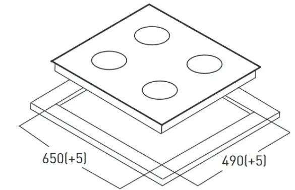 Детальное фото товара: making Oasis everywhere P-GG газовая поверхность