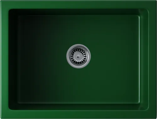 Детальное фото товара: Omoikiri Mikura 61-RG Matt, мойка, керамика, royal green