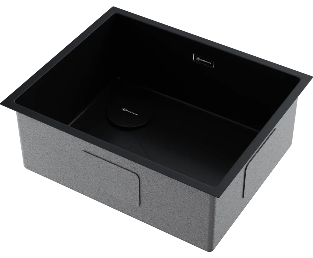 Детальное фото товара: Omoikiri Taki 54-U/IF-L-GB Side SF, мойка, нержавеющая сталь/графит