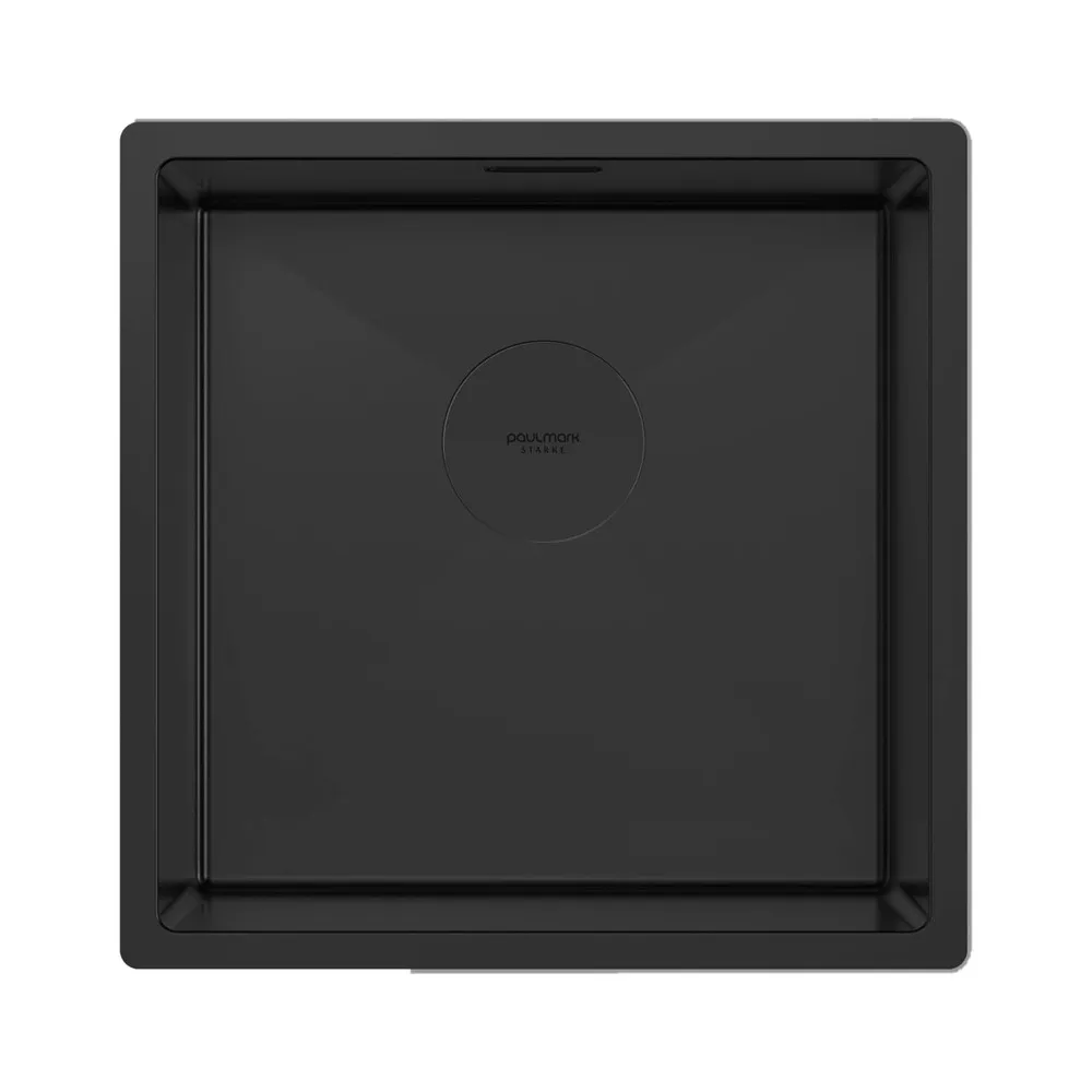 Детальное фото товара: Paulmark NEXT 44 UNI, мойка, нержавеющая сталь, матовый черный