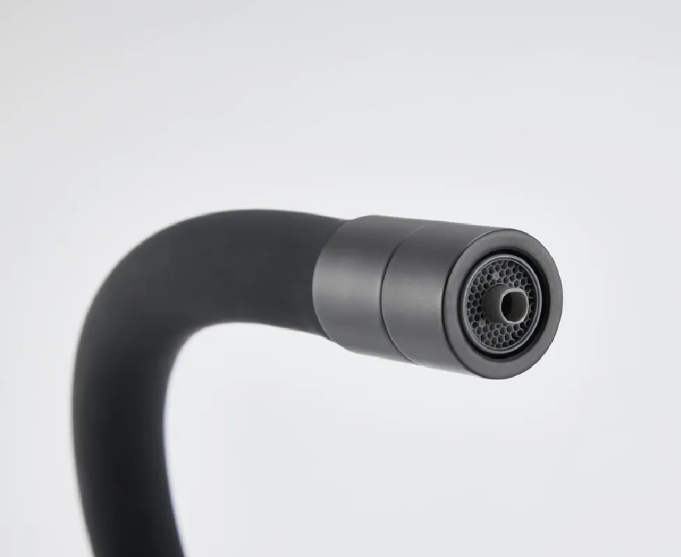 Детальное фото товара: Emar EC-3015 PVD Dark, смеситель, вороненая сталь