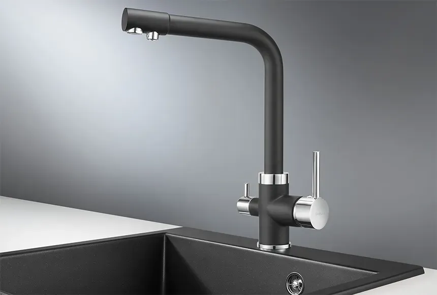 Детальное фото товара: GRANULA 2015 смеситель, гранит, турмалин