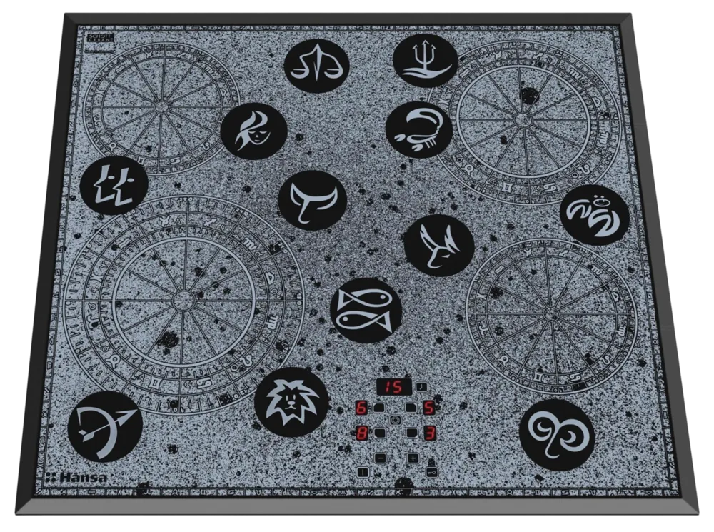 Детальное фото товара: Hansa BHC66504 стеклокерамическая поверхность