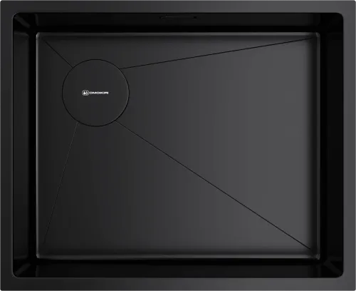 Фото товара: Omoikiri Taki 54-U/IF-L-GB Side SF, мойка, нержавеющая сталь/графит