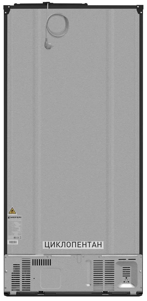 Детальное фото товара: MEFERI MFR83BLACK IX TOTAL NO FROST FRENCH DOOR COMFORT