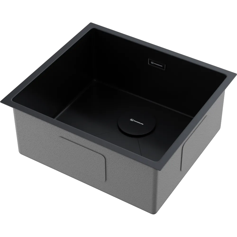 Детальное фото товара: Omoikiri Taki 49-U/IF-GB, мойка, нержавеющая сталь/графит