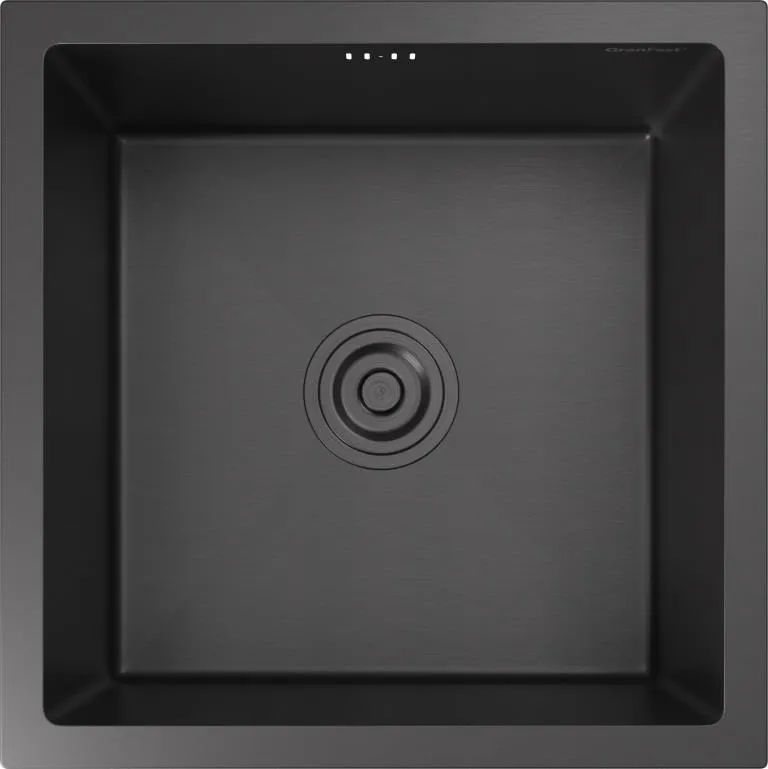 Фото товара: GranFest 4444 PVD, мойка, нержавеющая сталь, графит