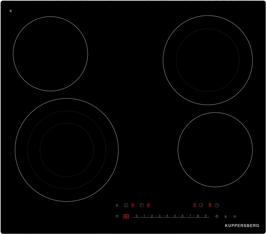 Фото товара: Kuppersberg ECS 635 стеклокерамическая поверхность