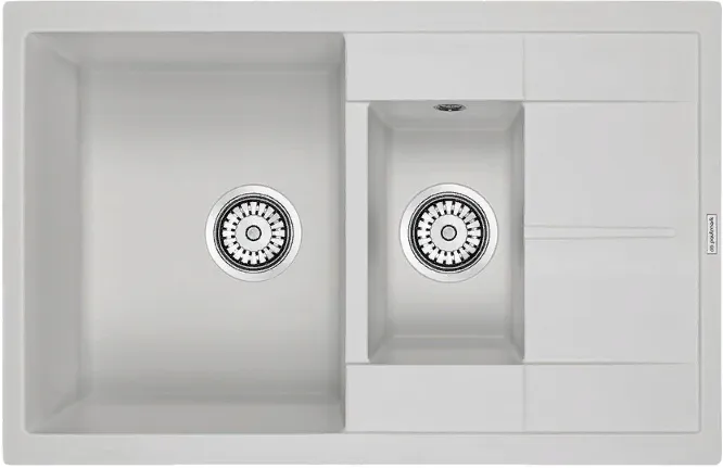 Детальное фото товара: Paulmark FLUGEN 60/1,5, мойка, гранит, белый