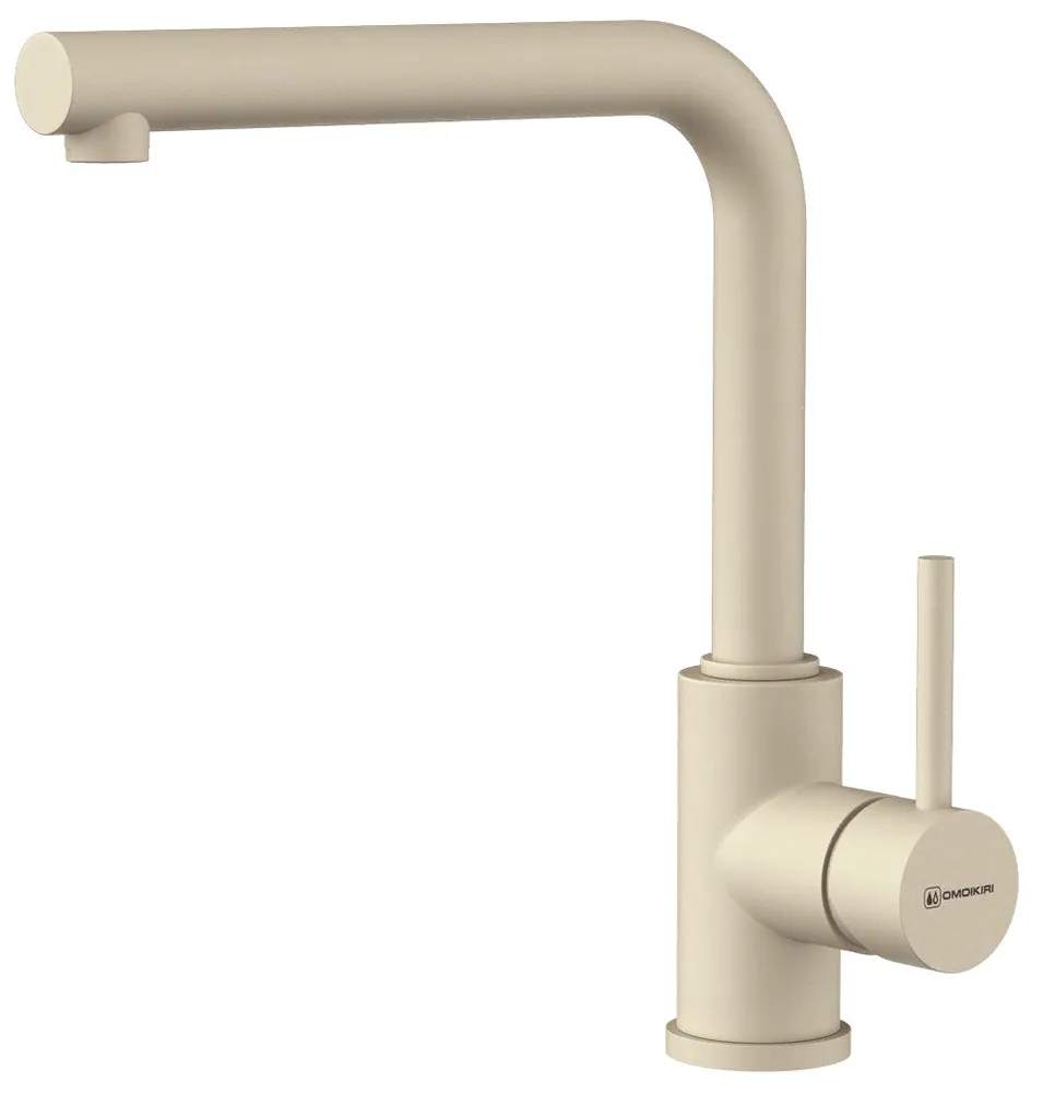 Фото товара: Omoikiri Nakagawa-P-BE, смеситель, гранит, ваниль