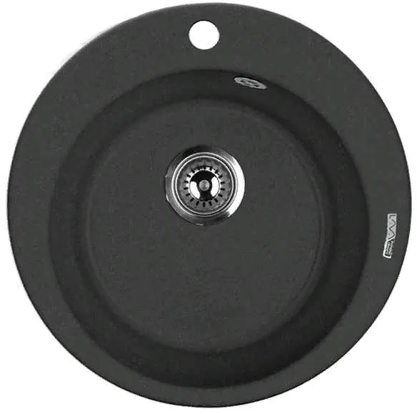 Фото товара: LAVA R.1 BASALT, мойка, гранит, черный