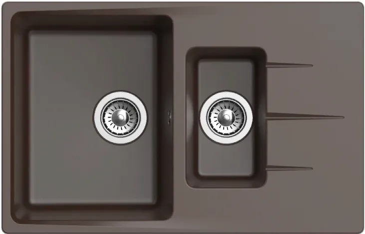 Фото товара: Ewigstein Gerd G- 60KF, мойка, гранит, шоколад