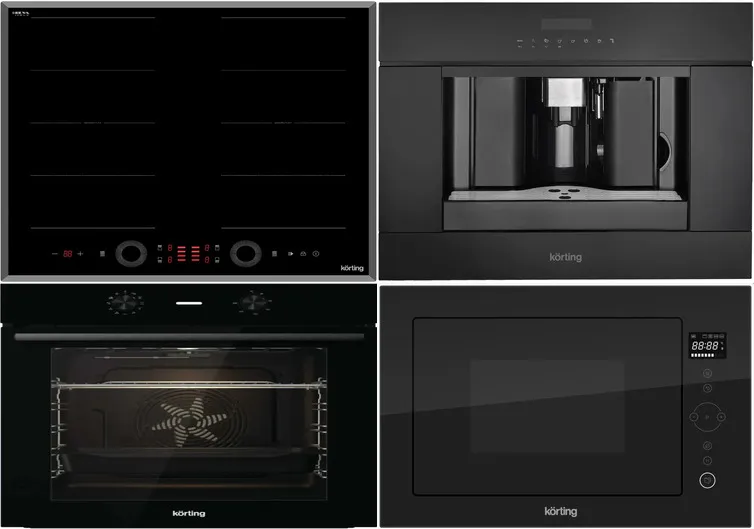 Фото товара: KORTING HIB 68700 B QUADRO + OKB 2820 EN + KMI 825 TGN + KCM 9200 BG