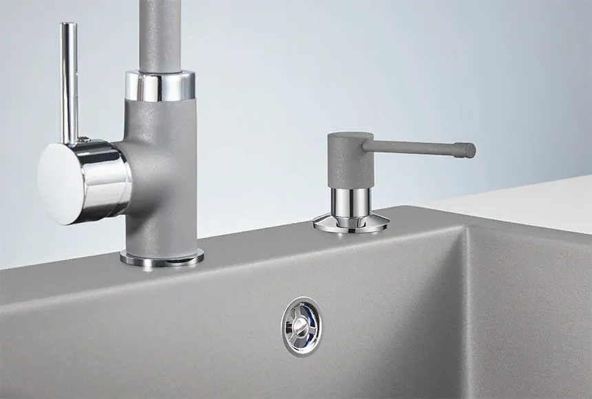 Детальное фото товара: GRANULA 05 D дозатор для моющего средства, алюминиум