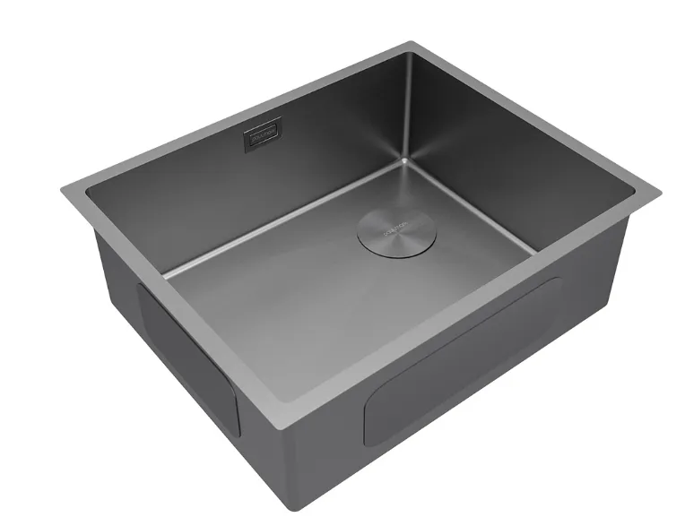 Детальное фото товара: Paulmark NEXT-SKEW 54 UNI, мойка, нержавеющая сталь, матовый серый