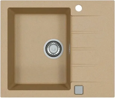 Фото товара: ALVEUS GRANITAL CADIT 10 BEIGE - G55, мойка, гранит, бежевый (в комплекте с сифоном 1132823)