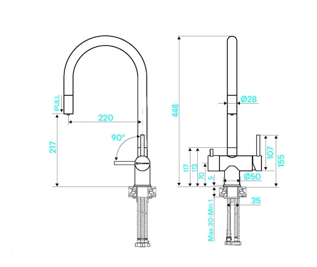 Схема встраивания